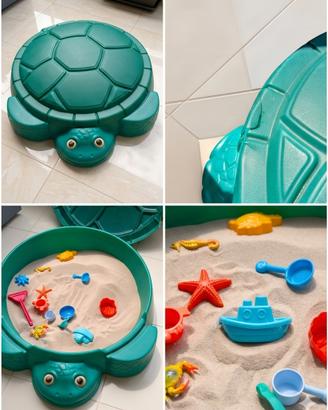 Sabbiera Little tikes con sabbia inclusa
