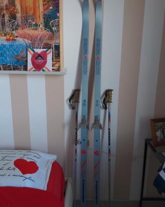 Sci fondo vintage Fischer Europa Crown 195cm 