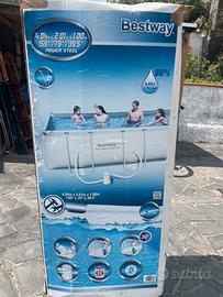 Piscina Bestway Power Steel 404x201x100 cm