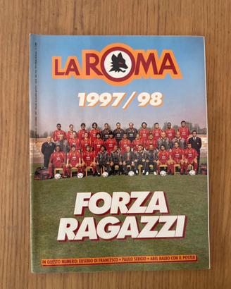 Rivista storica AS Roma 1997/98 Forza Ragazzi
