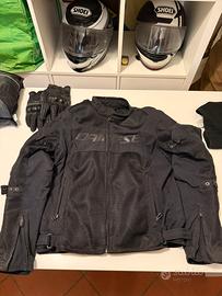 Giacca Dainese traforata