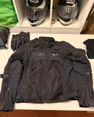 Giacca Dainese traforata