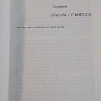 Anabasi Ciropedia - Senofonte