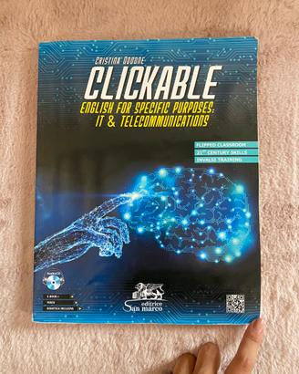 Libro scolastico inglese Clickable