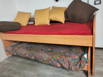 letto a castello legno