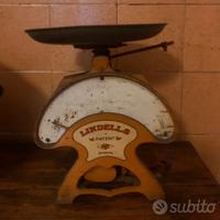 Antica bilancia pesa scale svedese Lindells