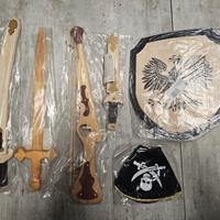 Giochi in Legno: set da Pirata