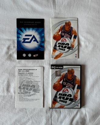 Disco di EA NBA Live 2003 completo