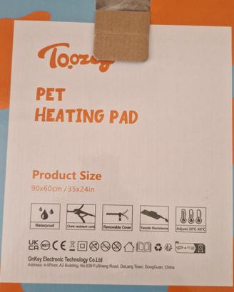 tappeto riscaldato per cuccia 