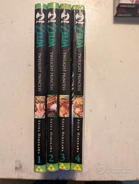 Lotto Zelda - Twilight Princess (4 volumi)