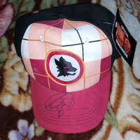 Cappello AS ROMA autografato Totti 10 nuovo calcio