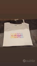 mama  ricamo t shirt 
