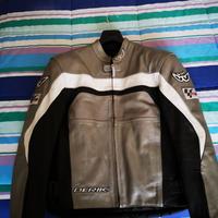 Giacca moto in pelle berik edizione moto gp tg.46