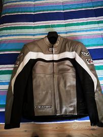 Giacca moto in pelle berik edizione moto gp tg.46