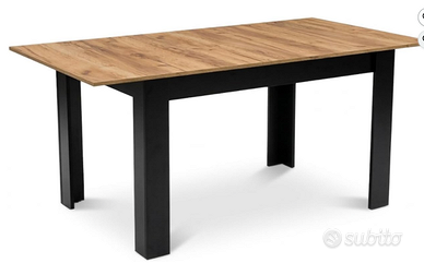 Tavolo da pranzo allungabile 120-160 x 80 cm
