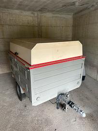 Carrello per trasporto cani