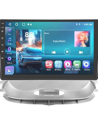 RADIO GPS 9'' ANDROID 13 PEUGEOT 206 04-08 / CITRO