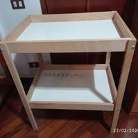 fasciatoio faggio/bianco