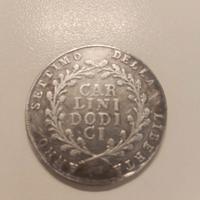 Dodici Carlini della Repubblica Napoletana 