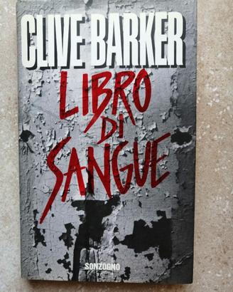 📌"LIBRO DI SANGUE" CLIVE BARKER SONZOGNO 1993