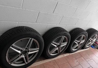 Cerchi in lega Mercedes e gomme invernali