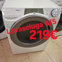 Lavasciuga candy 8/5kg inverter 1400 giri wi-fi 