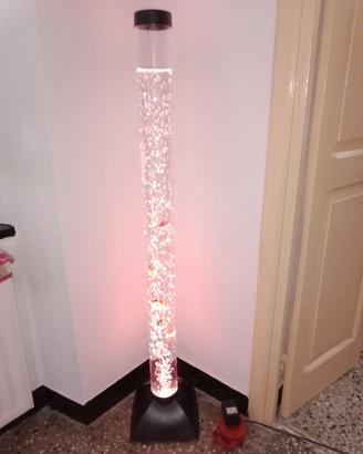 Lampada acquario tubolare a led da pavimento