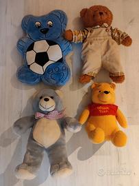 Set 4 orsi peluche