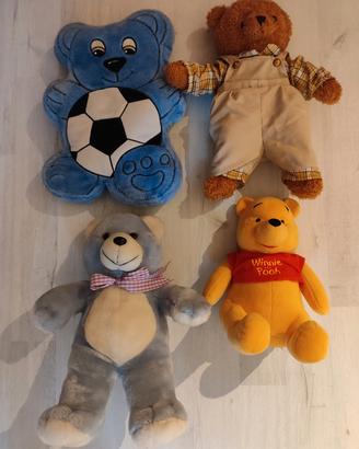 Set 4 orsi peluche