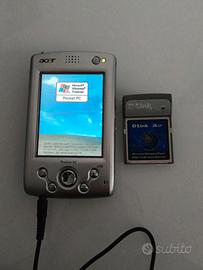 Acer n10 Pocket PC Vintage + Scheda Wi-Fi D-Link