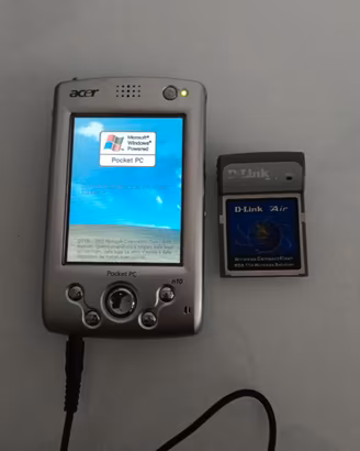 Acer n10 Pocket PC Vintage + Scheda Wi-Fi D-Link