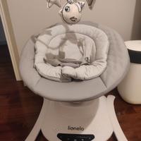 Lionelo bella grey sdraietta elettrica 
