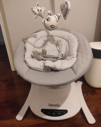 Lionelo bella grey sdraietta elettrica 