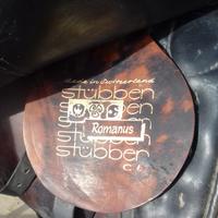 Sella dressage marca Stubben misura 17 e 1/2