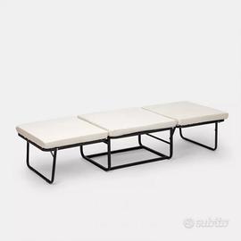 Pouf letto trasformabile rosso