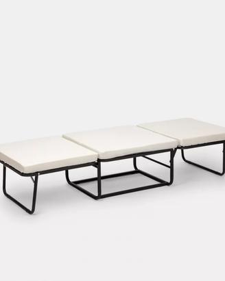 Pouf letto trasformabile rosso
