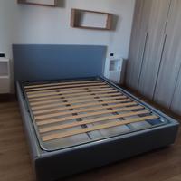 Letto contenitore con imbottitura 