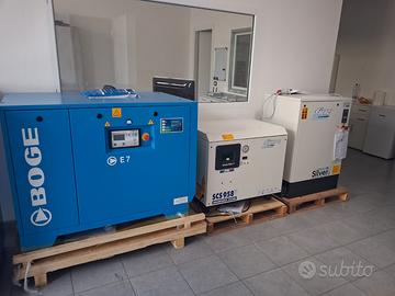 Compressori a vite e pistoni in pronta consegna