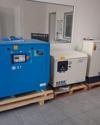 Compressori a vite e pistoni in pronta consegna