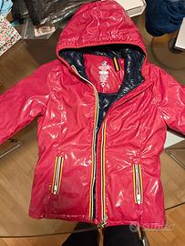 piumino kway fucsia nuovo