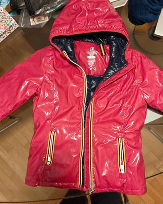 piumino kway fucsia nuovo