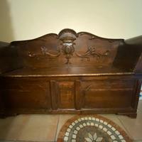 panca in legno antica