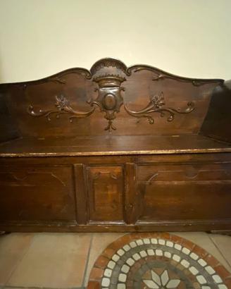 panca in legno antica