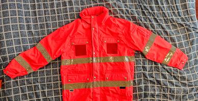 Giacca Impermeabile Rescue Force con imbottitura L