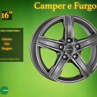 Cerchi in Lega 16" per Furgoni e Camper