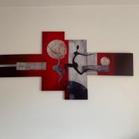 Quadro composto da 4 pannelli,