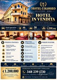 Acquista il tuo sogno hotel bar Colleferro roma