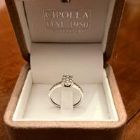 Anello solitario diamanti