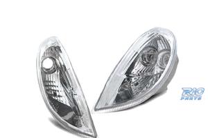 FRECCIE ANTERIORI MERCEDES R170 SLK 96-04 CROMATE