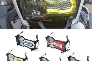 Protezione faro griglia plexyglass GS 1200 GS 1250